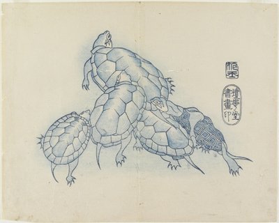 Turtles, c. 1830 by Hogyoku